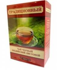 Чай "Традиционный черный,индийский,листовой,100г.